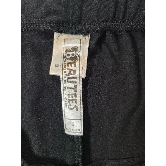 Girls 2-Piece Yellow Glitter Ruffle Tee & Black Leggings Set Size 8 - Picture 8 of 11